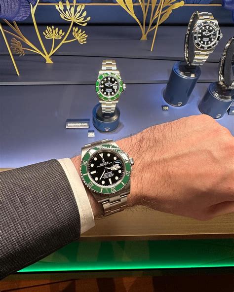 rolex green submariner goldsmiths|rolex submariner date 2023.